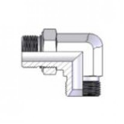 3920 Adjustable Elbow M BSP x M UNF